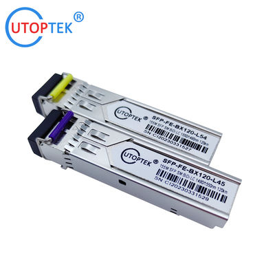 155M SFP SMF Bidi LC 120km 1490/1550nm optical fiber sfp transceiver module for cisco/huawei/ZTE/Viettle