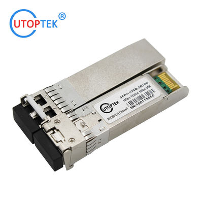 Huawei Cisco Compatible 10G SFP+ ZR 100Km 1550nm SM Duplex LC optical transceiver