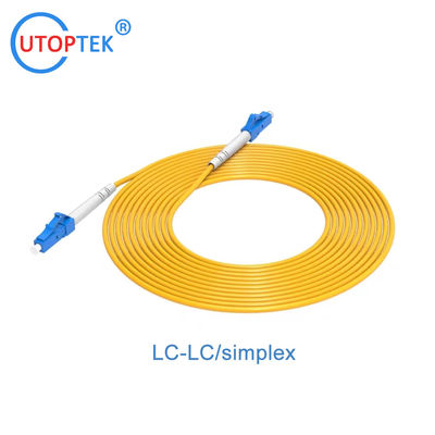 Simplex SC/FC/ST/LC fiber patch cord 0.9/2.0/3.0mm UPC/APC LSZH1m/2m/3m/5m/10m/50m patch cord cable  customized