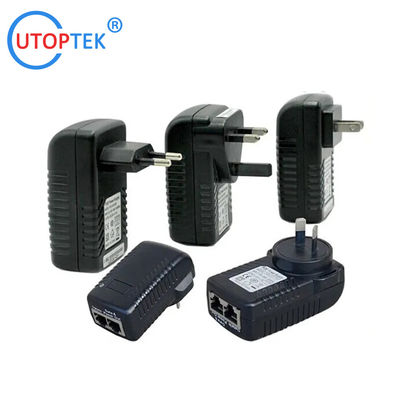 Gigabit 48V/0.5A AC/DC POE Power adapter US/EU/UK/AU available power for CCTV IP Camera/Wireless APs
