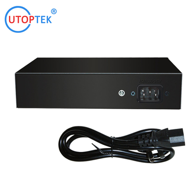 8x10/100/1000M POE 30W+1xSC Fiber port IEEE802.3af/at POE Etherent switch for CCTV Network system