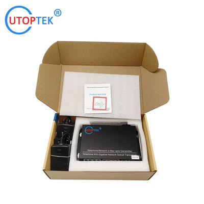 8Ch RJ-11 Telephone+2GE Ethernet to fiber converter,PCM Voice over fiber Media Converter ,fxs/fxo to fiber converter