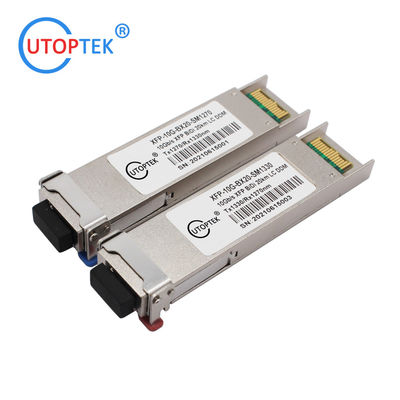 Huawei Compatible 10G XFP bidi LC 40Km xfp transceiver modules with DDM for network switch