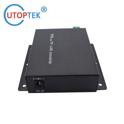 High quality POE RJ45 over 2wire TP-LAN extender EOC Converter 500meters for outdoor/indoor/elevator IP camera