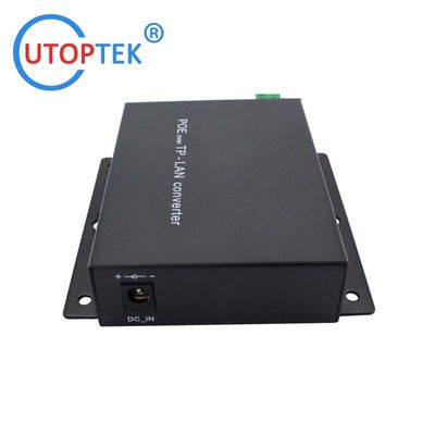 UT-1EP2W-S/M POE POC EOC IP Ethernet over 2wire extender Converter 500meters for outdoor/indoor/elevator IP camera