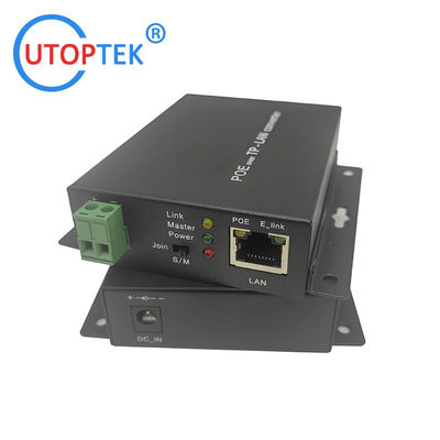 UT-1EP2W-S/M POE POC EOC IP Ethernet over 2wire extender Converter 500meters for outdoor/indoor/elevator IP camera