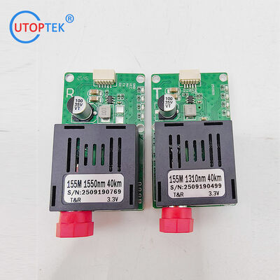 Customized Tx Rx 1 Channel CRSF/CVBS video TTL/SBUS/UART to Fiber Converter, FC/Upc Drone FPV Optical 20km/40km/60km