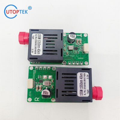 Customized Tx Rx 1 Channel CRSF/CVBS video TTL/SBUS/UART to Fiber Converter, FC/Upc Drone FPV Optical 20km/40km/60km