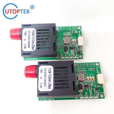 Customized 1-Channel Video + UART TTL SBUS TX RX Optical Terminal Module Drone FPV Fiber Optic Media Converter