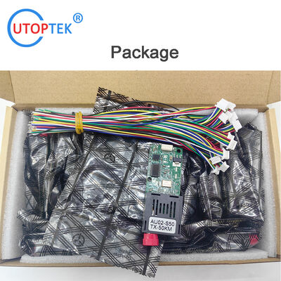 Factory Bidirectional 2Channel Video data CVBS/UART/TTL/SBUS Optical Terminal Module 40km/60km/80km