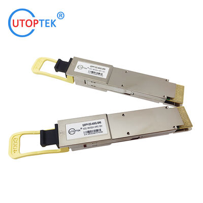 Cisco Compatible 400Gb/s QSFP-DD SR8 850nm VCSEL MPO-16 100m Optical Transceiver Module