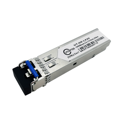 155M SFP SMF Duplex LC 100km 1550nm DDM SFP optical Transceiver for ZTE/Cisco/Huawei/HPE/Aruba/Mikrotik