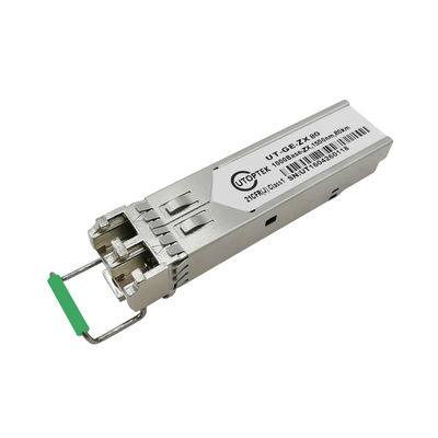 155M SFP Transceiver SMF Duplex LC 120km 1550nm DDM Compatible Cisco/Huawei/HPE/Aruba/Mikrotik